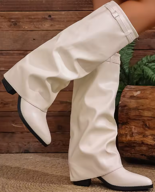 Isa Blanc High Boots